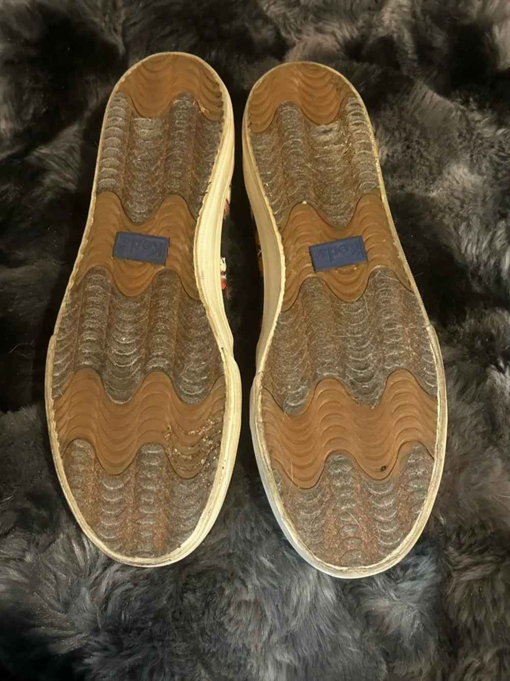 Keds Women's Black Floral Slip-On Sneakers - Picture 2 of 6